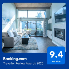 Oceanview Escape at Birch Bay with indoor Pool & Hot Tub
